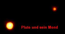 Pluto und sein Mond
