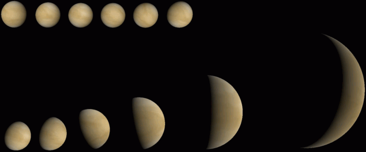 Venus Jahresansicht