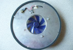 Auskühlung mit aktiver Belüftung