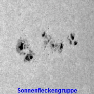 Sonnenfleckengruppe